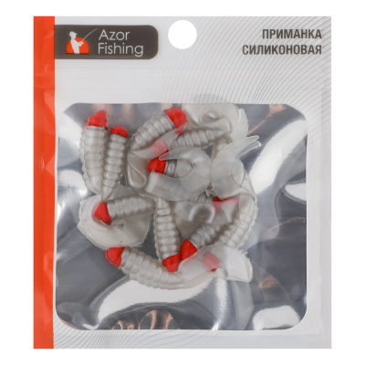 Приманка мягкая "K.Good" тм AZOR FISHING, силикон, 5см, 12шт. в уп, 5 цветов