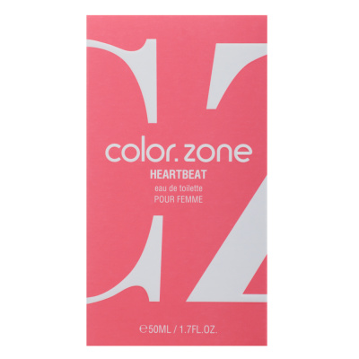 Туалетная вода женская тм UNIQUE color.zone Heartbeat, 50 мл