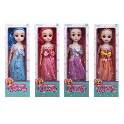 Кукла шарнирная, 29 см, в коробке, PVC, PP, тм ИГРОЛЕНД