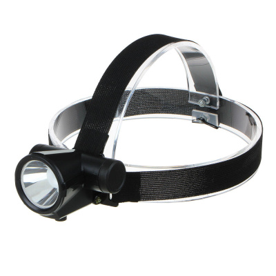 Фонарь налобный тм ЕРМАК, 1 LED, 3 Вт, 8х6х6,2 см, 2 режима, 1200мАч, USB кабель, пластик