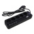 Удлинитель, сетевой фильтр 5 гнезд BY 2м, 4xUSB (3А), 0,75кв.мм,10А,2500Вт, чёрный