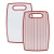 Доска разделочная тм Vetta Черри, 20x30x1,2см, полипропилен, 2 дизайна