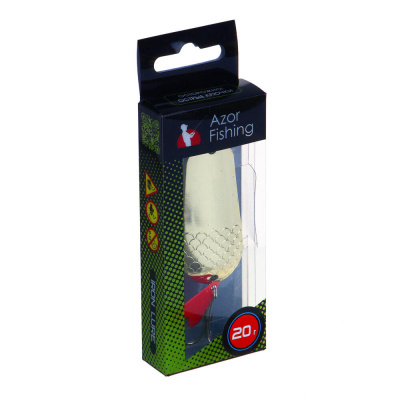Блесна колеблющаяся "Шумная" тм AZOR FISHING, 20гр, 3 цвета
