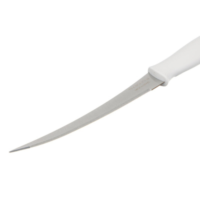 Tramontina Athus Нож для томатов 12.7см, белая ручка 23088/085