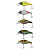 Воблер "Фэри Крэнк" тм AZOR FISHING, F, 8,8гр, 80мм, 0,0-1,5м, 5 цветов