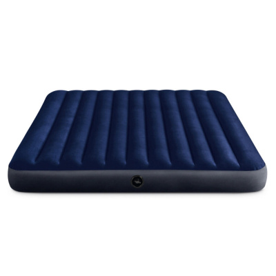 INTEX Матрас надувной CLASSIC DOWNY, 203x183x25см, до 272кг, 64755