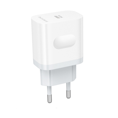 Сетевое зарядное устройство BOROFONE модель BA99A, USB-C PD 20 W, цвет: белый