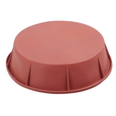 Форма силиконовая d20x5см, круглая, 3 цвета