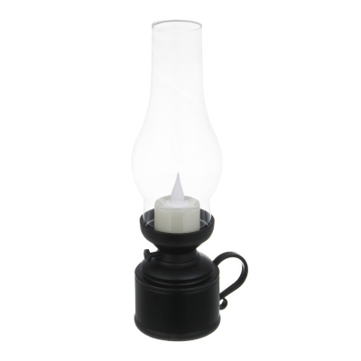 Светильник LED декоративный,7х9,5x24,5 см, 3хААА, пластик, 2 цвета