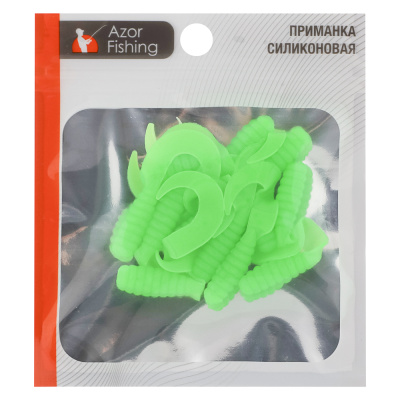 Приманка мягкая "K.Good" тм AZOR FISHING, силикон, 5см, 12шт. в уп, 5 цветов