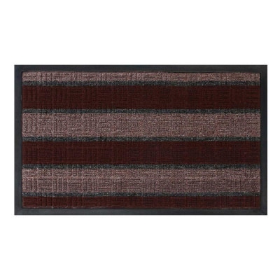 Коврик придверный тм VETTA Folk, ворсовый с резиновой каймой, 45x75см, 2 дизайна