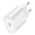 Сетевое зарядное устройство hoco. модель C109A, USB-С PD 20W, цвет: белый