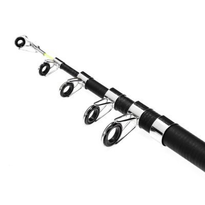 Спиннинг "Шторм" тм AZOR FISHING, телескоп., файбергласс, 2,4м, тест 10-30гр.