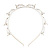 Ободок с крабиками для волос, тм ЮНИLOOK, 14,5x1,5см, полистирол, 1 цвет, #17