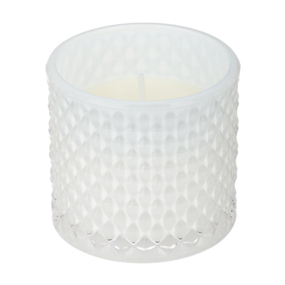 NEW GALAXY Свеча ароматизированная Blaсk&White 160гр. wood sage, white flower, bluebell, pear