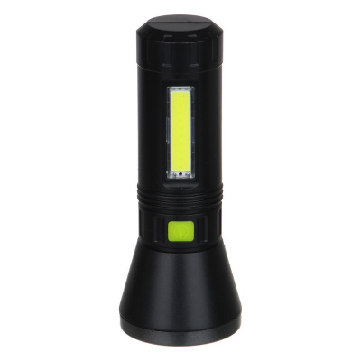 Фонарь ручной тм ЕРМАК, LED+COB, 4 режима, 1200мАч, 5,8х14,8см