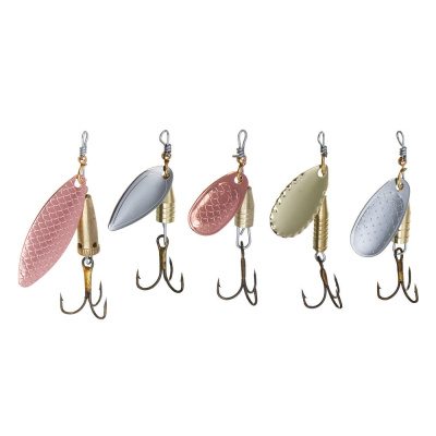 Набор блесен тм AZOR FISHING, 5шт., в пластиковой коробке, 3-7 грамм