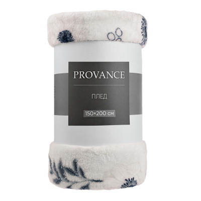 PROVANCE Нэви Плед микрофибра 150х200см, 230гр/м, 2 дизайна