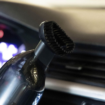 ЕРМАК Пылесос автомобильный, 8 насадок, 2 режима работы, 6000Па, зарядка от USB