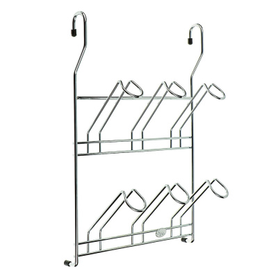 Полка для стаканов тм VETTA, 23,5x11x34cм, хромированная сталь