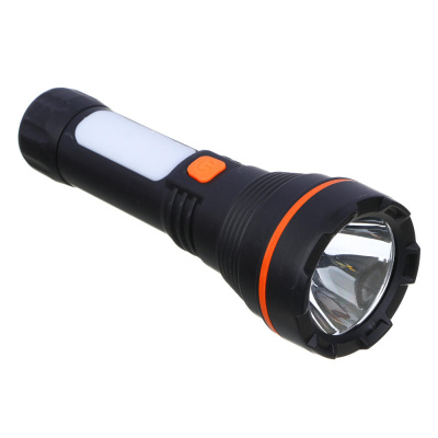 Фонарь рабочий тм ЕРМАК, XPE+7LED, 4 режима, 600мАч, пластик, 165х55х55 мм, зарядка USB