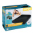 INTEX Матрас надувной PILLOW REST с подголовником, встр.электронасос, 203x152x25см, до 272кг, 64150