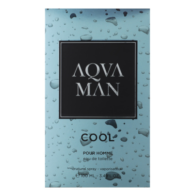 Туалетная вода мужская тм BELLERIVE AQVAMAN Cool, 100 мл