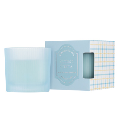 Свеча ароматизированная тм NEW GALAXY Cottage garden 90г,Wild Honey, Summer Dreams, Cherry Blossom