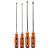 ЕРМАК Набор усиленных отверток 4шт SL 6*250; 8*250/ PH2*250;PH3*250