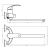 СоюзКран Смеситель для ванны с душем, прямой излив 35см, керам. картридж 40мм, хром, цинк, SK08-P106