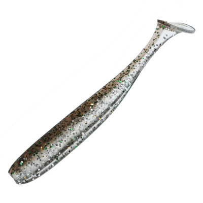 Приманка мягкая "Виброхвост оффсет 2.8" тм AZOR FISHING,силикон Премиум,70 мм,8 шт. в уп,микс цветов