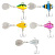Блесна "Тейлспин Про" тм AZOR FISHING, 10гр, 5 цветов
