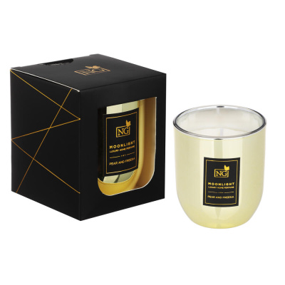 NEW GALAXY Свеча ароматизированная Moonlight 135 гр. wood sage, pear and freesia