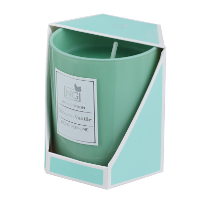 NEW GALAXY Ароматизированная свеча Home perfume 140гр. Tobacco Vanille