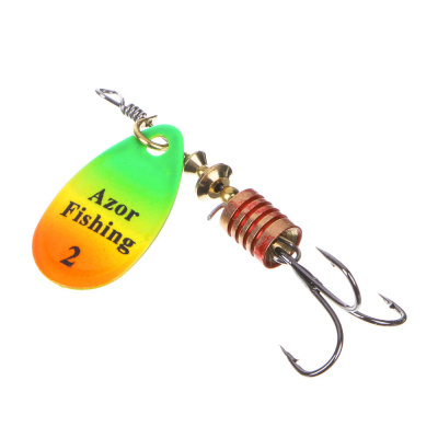 Блесна вращающаяся "Комета" тм AZOR FISHING, №2, 5 гр, 5 цветов