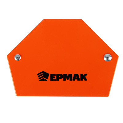 ЕРМАК Угольник магнитный для сварки, 11кг. углы 30, 45, 60, 75, 90, 135
