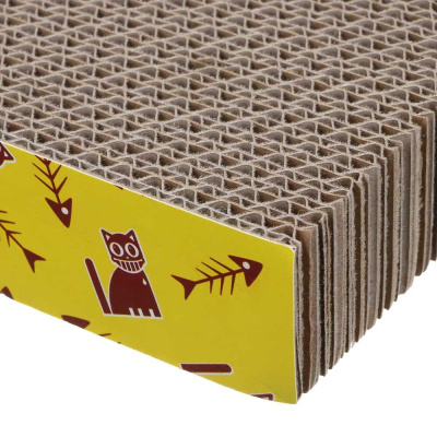 Когтеточка для кошек тм VETTA, прямая, картон, 42,5x20x3см