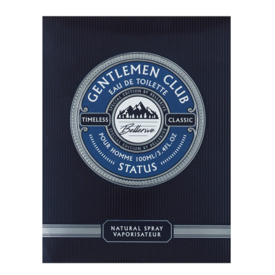 Туалетная вода мужская тм BELLERIVE Gentlemen club status, 100 мл