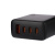 Сетевое зарядное устройство BY PRO 65Вт GaN,QC,PD,PPS,USB-A,3xType-C,110-240В,50-60Гц, пластик,чёрн.