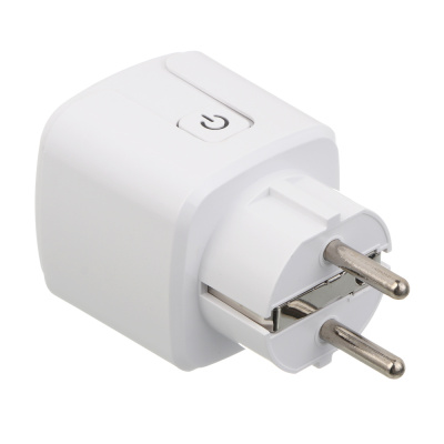 Сетевая розетка Smart BY, Tuya, Алиса Wi-Fi, 10 А, 110-240 В, 50/60 Гц, белый