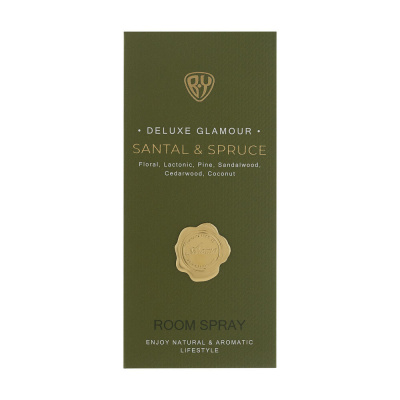 BY Спрей для дома Deluxe Glamour, 100 мл., Santal & Spruce