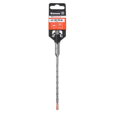 ЕРМАК Бур 4-хгранный SDS-plus D5x100/160 мм