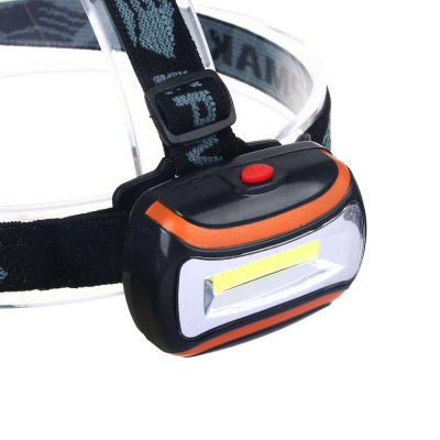 Фонарь налобный тм ЕРМАК, COB LED, 65 Лм, 3xAAA, 0,65 Вт, 6,5х4,7х3см, пластик