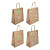 Пакет подарочный тм Fntastic, крафт, 120г, L 24,5x31x10,5см, бумага, 4 дизайна