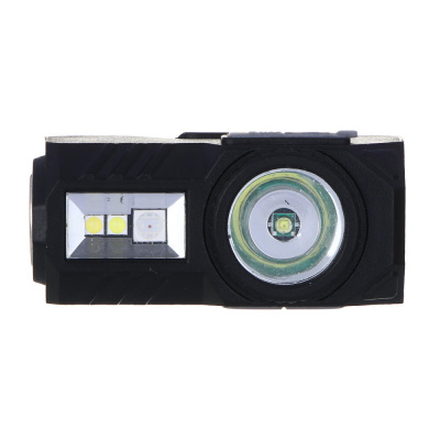 Фонарь налобный тм ЕРМАК,сенсорный,крепление,XPE LED+3LED,9 режимов,500мАч,64х45х34 мм,красный свет