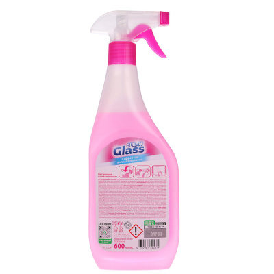 Чистящее средство для стекол, пластика и зеркал GRASS Clean Glass Лесные ягоды, п/б, 600мл