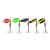 Блесна вращающаяся "Щукарь" тм AZOR FISHING, №4, 9 гр, 5 цветов