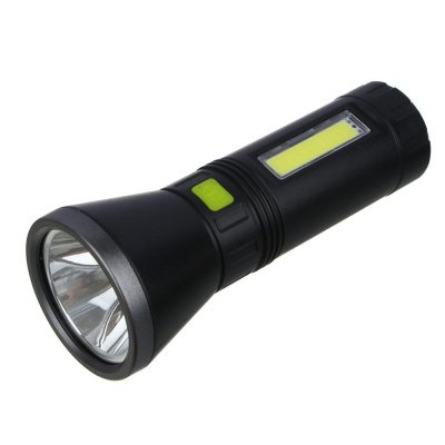 Фонарь ручной тм ЕРМАК, LED+COB, 4 режима, 1200мАч, 5,8х14,8см