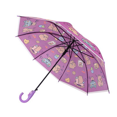 Зонт-трость детский, диаметр 82 см, 8 спиц, металл, пластик, ЭВА