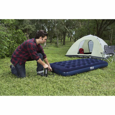 BESTWAY Матрас надувной FLOCKED AIR, 188х99х22см, до 150кг, 67001
